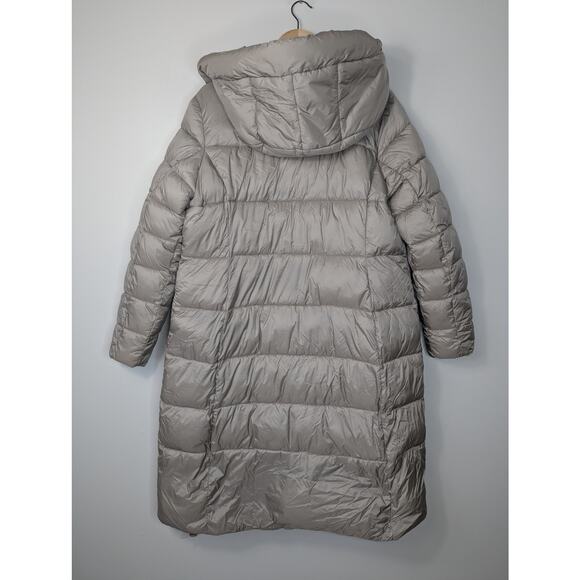 NWOT Centigrade Knee Length Puffer Coat in Champagne - Picture 8 of 8